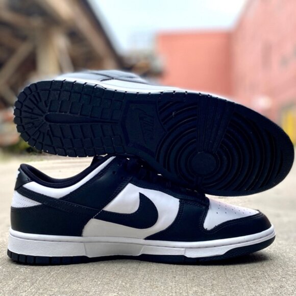 🆕 Nike Men's Retro Dunk Low Black And White Panda 🐼 Sneakers - Picture 4 of 15